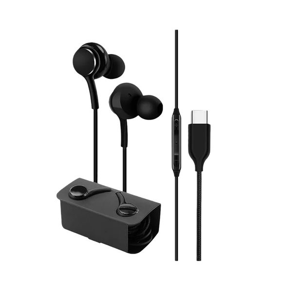 Type-C HiFi Bass Earbuds Noise Canceling Compatible with Hands-Free Calls