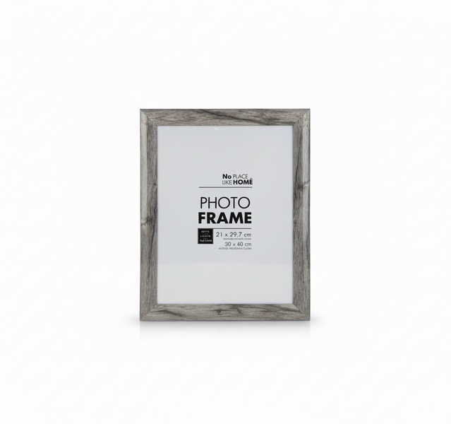 No Place Like Home MDF Woodgrain Picture Frame 40 cm x 30 cm