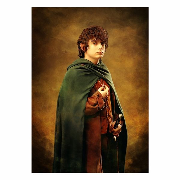 The Hobbit Frodo Portrait - A1 Poster