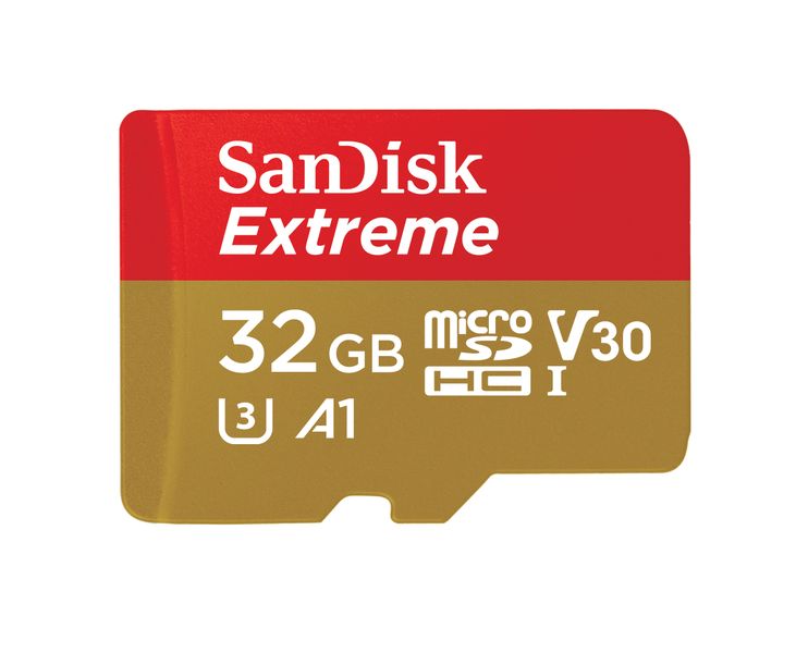 SanDisk 32GB 100MB/s Extreme Micro SD SDHC C10