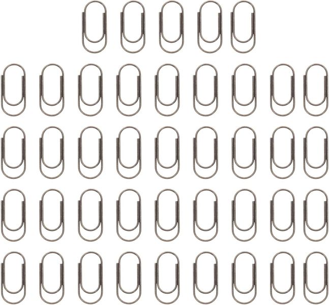Vintage Mini Paper Clips 15mm 200pcs Retro Bronze Metal Page Marker Clips