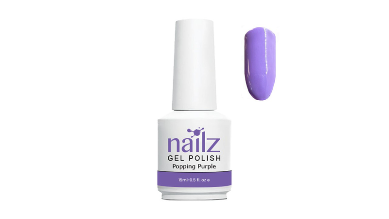 Nailz Gel Polish 15ml - 007 - Popping Purple