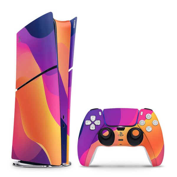 Vibrant Sunset Waves (Decal Only image