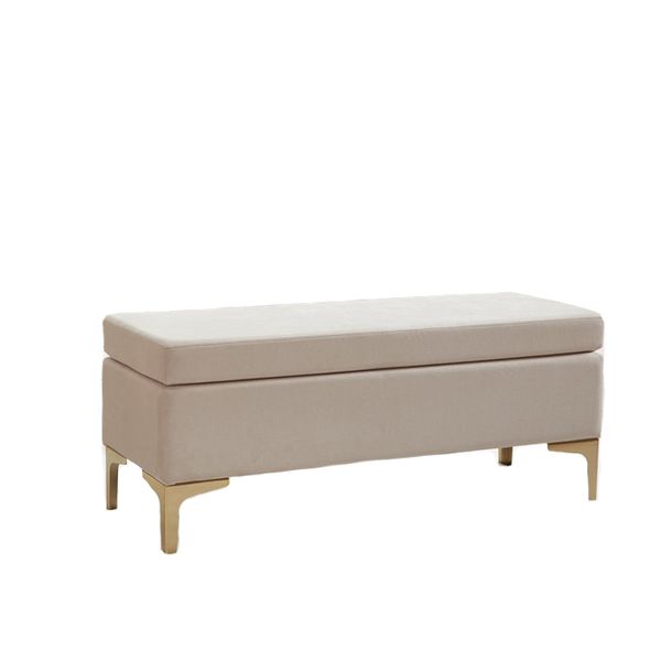 Shellia Pink Upholstered Bench