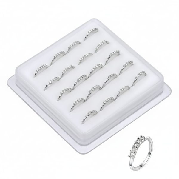 1 Box of 20 Nose Stud Women'S Nose Piercing Jewelry