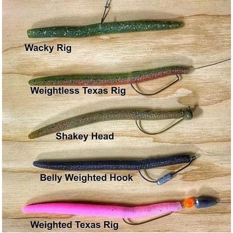 Senko Best Gear Ratio For Texas Rig Wacky Rig Hooks 2022 New Senko