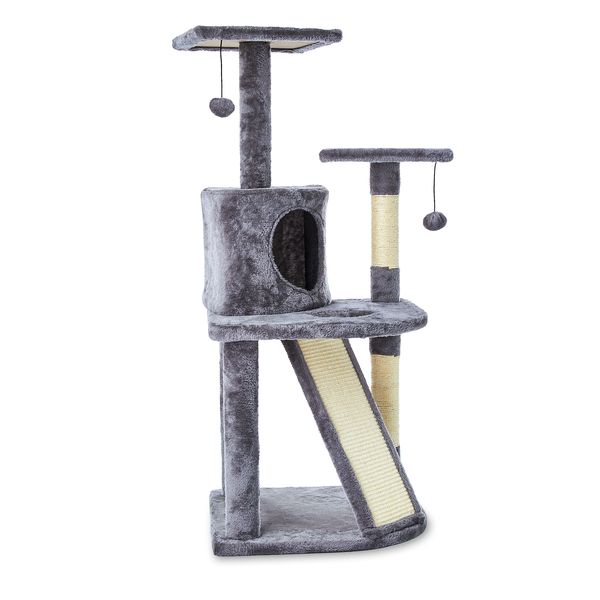 5-Tier Cat Tree &amp; Condo - Multi-Level Tower for Climbing &amp; Play