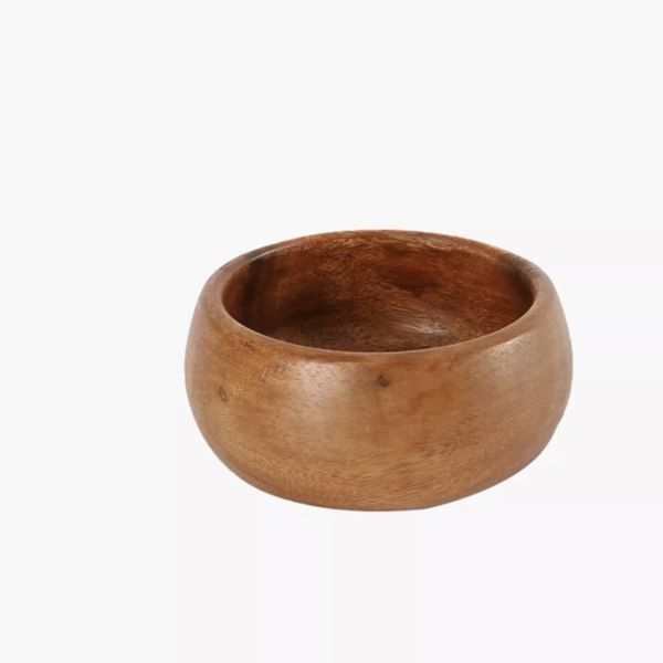 MwaMe Small Acacia Wood Bowl