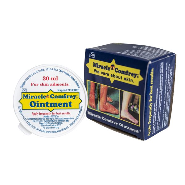 Miracle Comfrey - Effective Ointment for Various Skin Ailments - 30ml