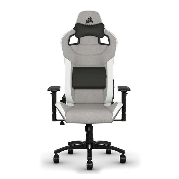 Corsair T3 RUSH Fabric Gaming Chair (2023) - Grey/White