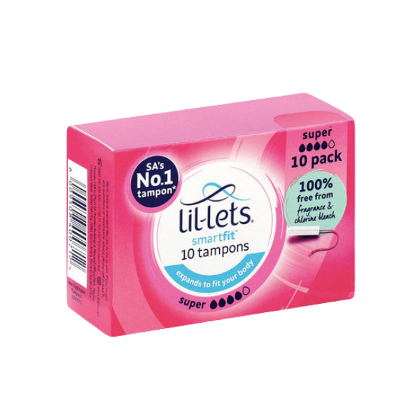 Lil-Lets- 10 Super Tampons x 4