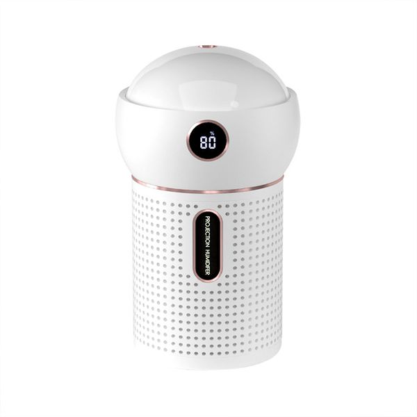 Humidifier - Including Nightlight &amp; Starry Projector - Rechargeable