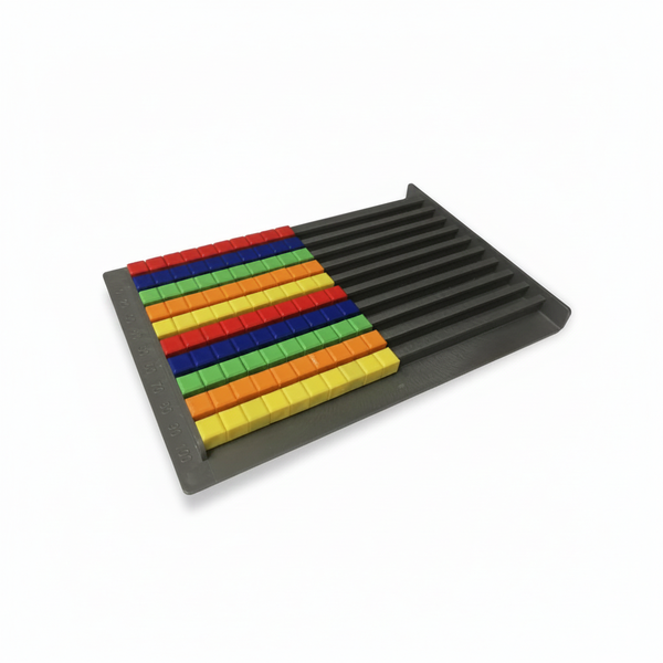 Educational Beads Set - 100 Colorful Counting Beads, 40 Piece