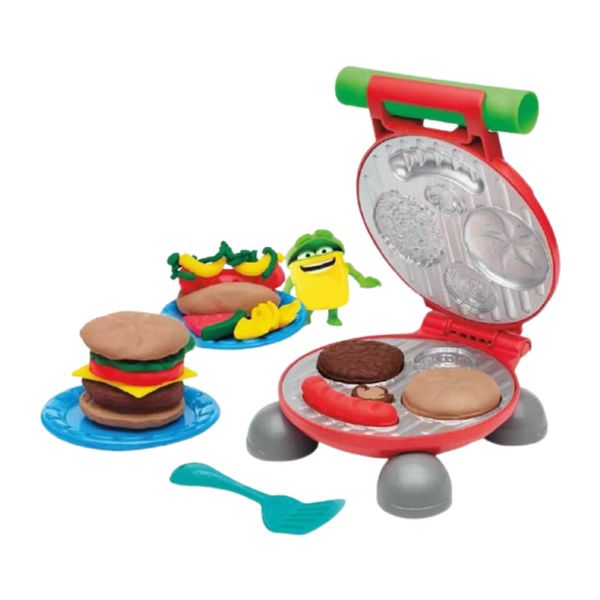 Play Clay Hamburger Maker Toy For Kids AB3799