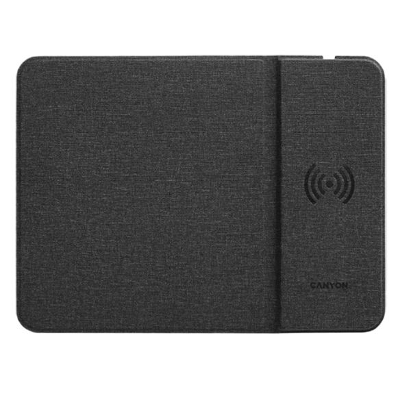 Canyon Wireless Charging Mouse Pad with Anti-Slip Rubber Base
