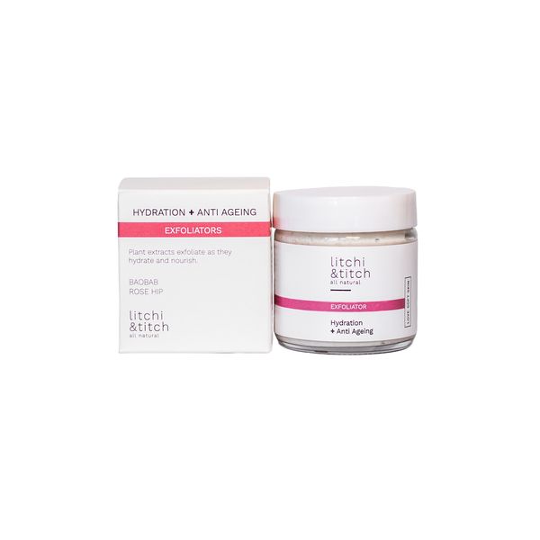 Litchi &amp; Titch Hydration Plus Face Exfoliator (100ml)