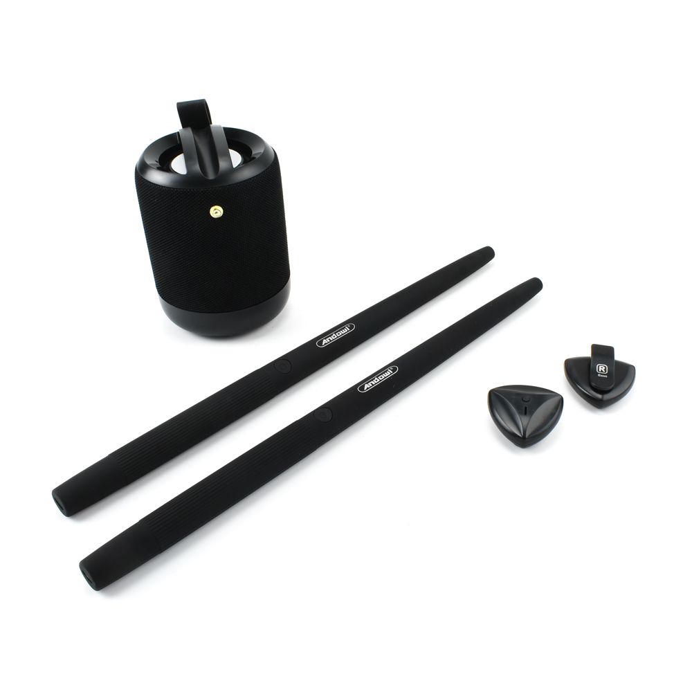 Andowl Wireless Drum Kit - with Two Foot Pedals