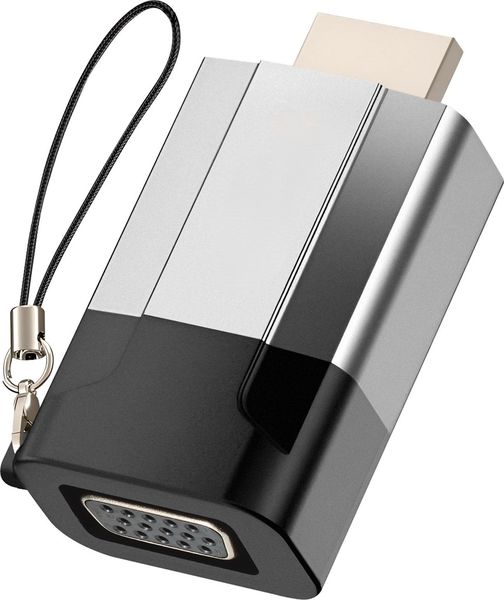 HDMI To VGA Display Adapter Plug &amp; Play Converter For PCs Game Consoles AN