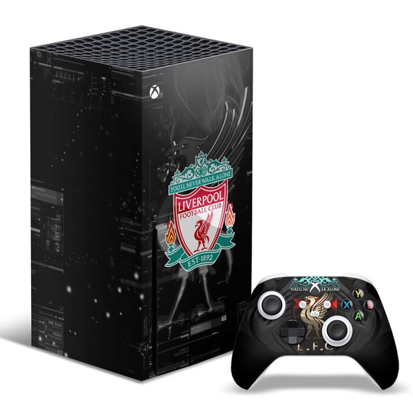 Decal Skin Compatible with Xbox Series X - Liverpool (Decal Only)