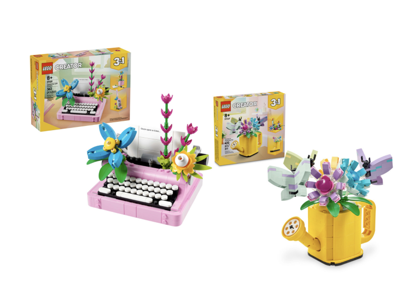 LEGO Creator 3-in-1: Bloom &amp; Build Collection (31169 &amp; 31149)