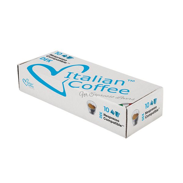 Italian Coffee Decaffe - Nespresso compatible capsules