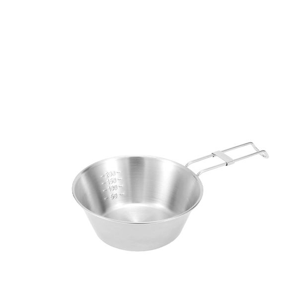 Stainless steel Sherra bowl with handle