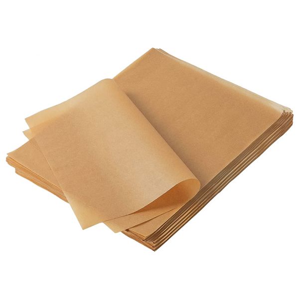 100pcs Unbleached Non-Stick Parchment Paper Baking Sheets IB-230