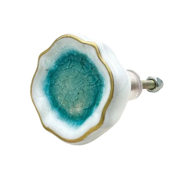 Sea Green Ceramic Drawer Knob