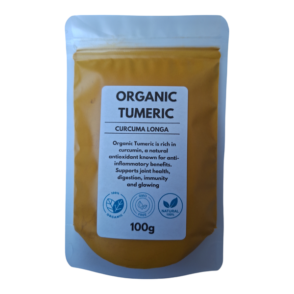 Organic Tumeric Powder for Anti-Inflammatory, Immune and Skincare Support
