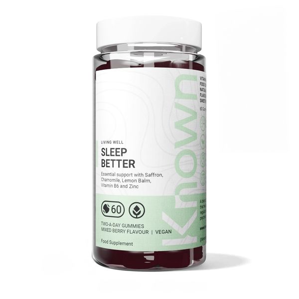 Known Sleep Better Gummies with Saffron