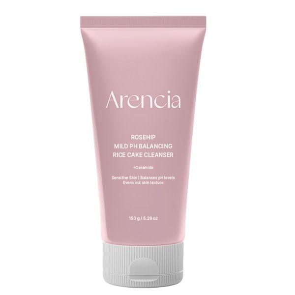 Arencia Rosehip Mild pH Balancing Rice Cake Cleanser 150g