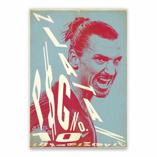 Zlatan PSG Poster - A1