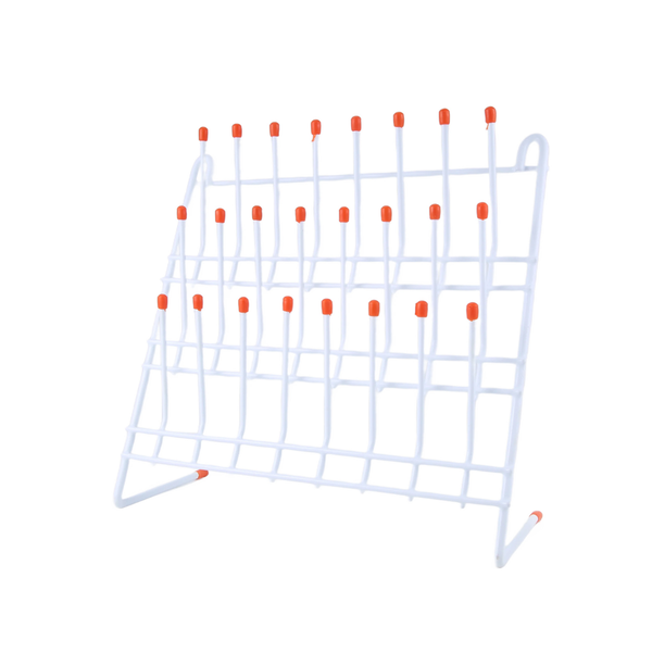 Lab Drying Rack 24 Pegs Glassware