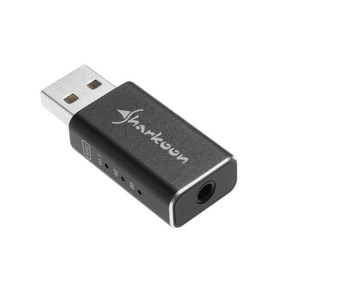 Sharkoon External USB Sound Card -Type: External Soundcard