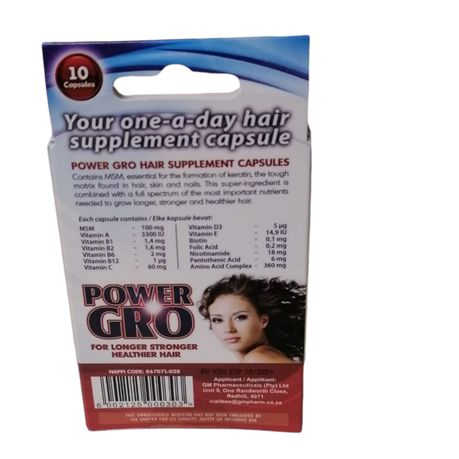 Power Growth Hair Capsules 3 x 10 Capsules - 30's | Buy Online in South  Africa 