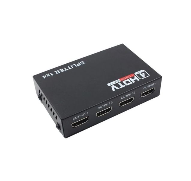 1 In 4 HDMI Splitter Converter Adapter Supporting 4Kx2K 3D 1080P