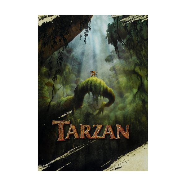 Abstract Movie Tarzan - A1 Poster