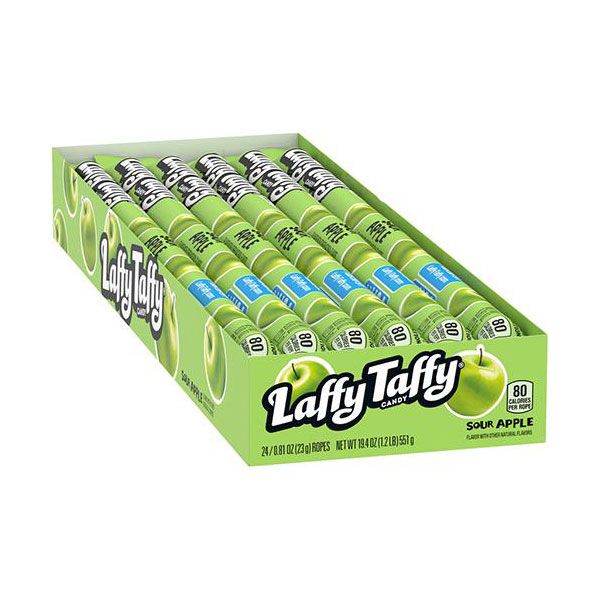 Laffy Taffy Rope Sour Apple 24 x 23g