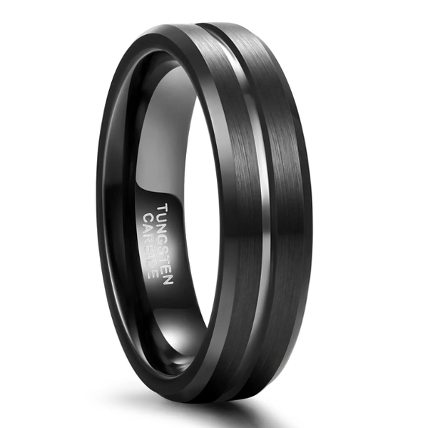 Tungsten Carbide Ring - Astro Black