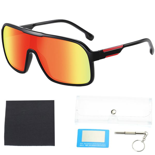 Polarized Sunglasses Reflective Lens Sports Sunglasses for Men Women