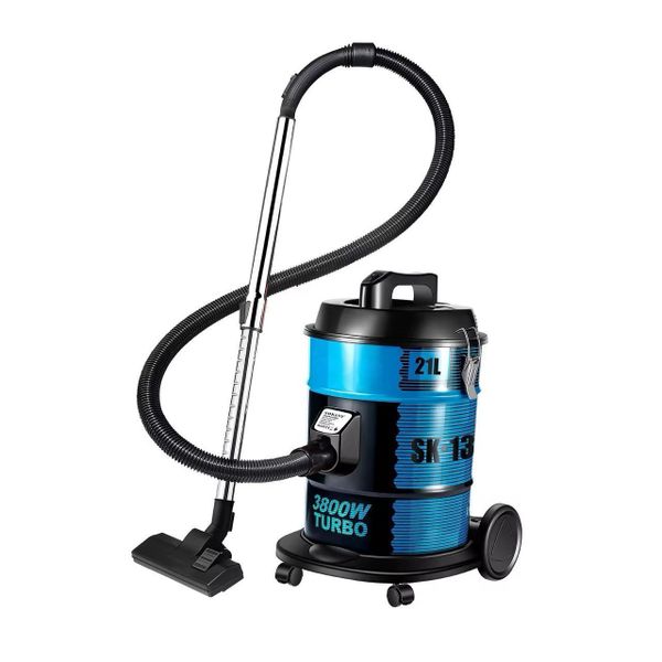 Large Capacity Electric Stainless Steel Drum Dry Vacuum Cleaner