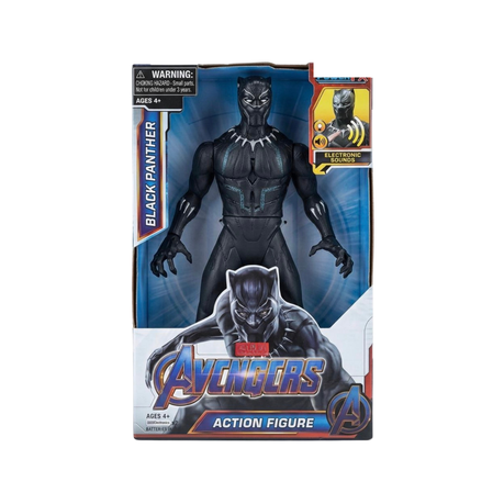 Avengers Black Panther Titan Hero Action Figure With Sound Effects Image