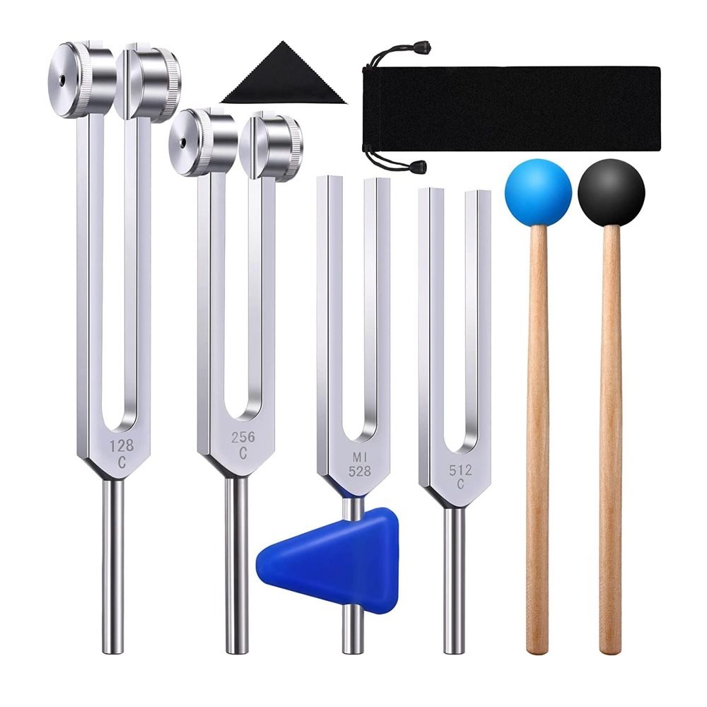 Health Sound Tuning Fork Set for Sound Vibration 8pcs
