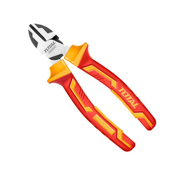 Total Tools Insulated high leverage diagonal cutting pliers