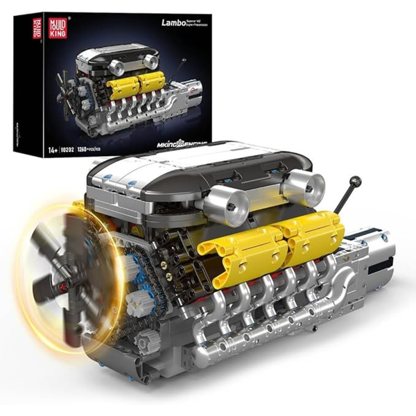 Mouldking Lambo Supercar V12 Engine + Transmission