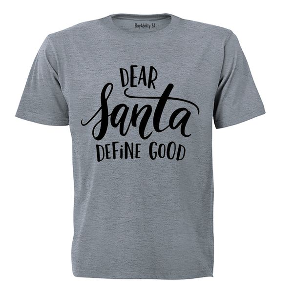 Define Good - Mens - T-Shirt - Grey image