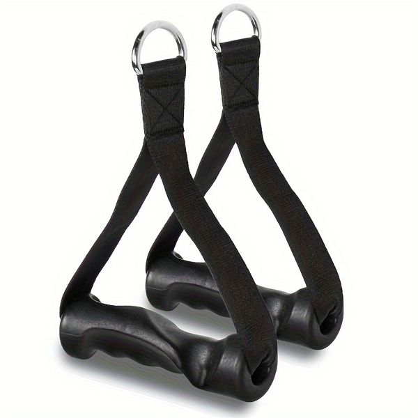 Two Exercise Ergonomic Heavy-Duty Grips, Robust Handles, Stylish Sports