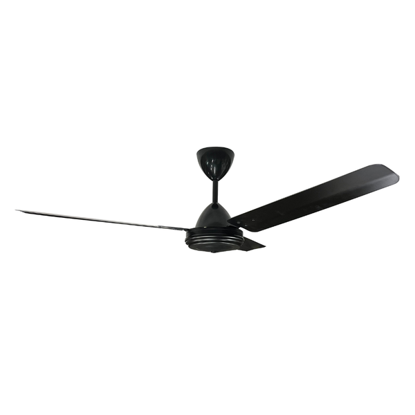 High Breeze Ceiling Fan White 3x1200mm Aluminium Blades White + Reg1F