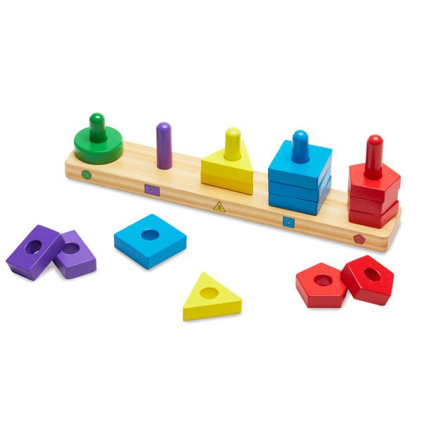 Melissa &amp; Doug Stack and Sort Board