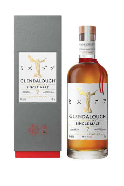 Glendalough 7 Year Old Mizunara Cask Irish Single Malt Whiskey - 750ml